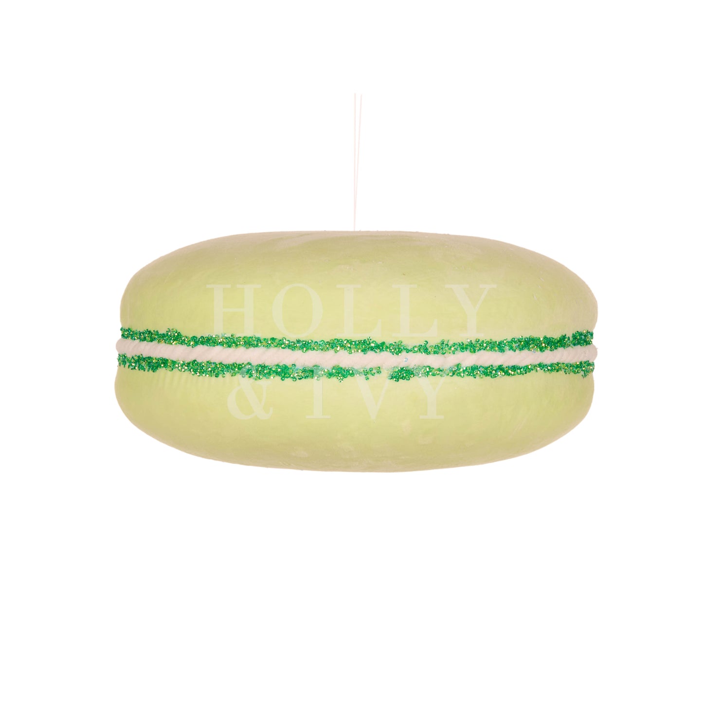 Xl Lime Macaron Ornament