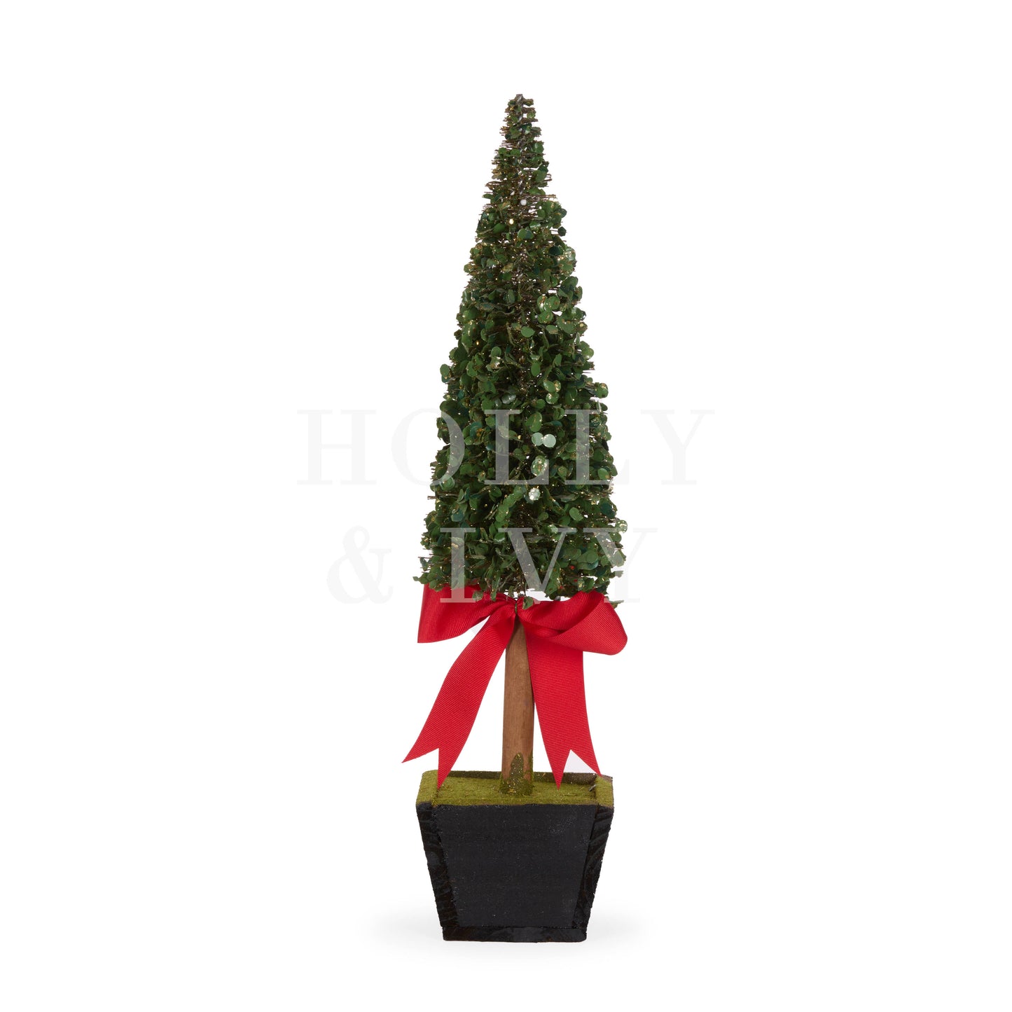 53 Cm Poinsettia Garden Topiary Tree