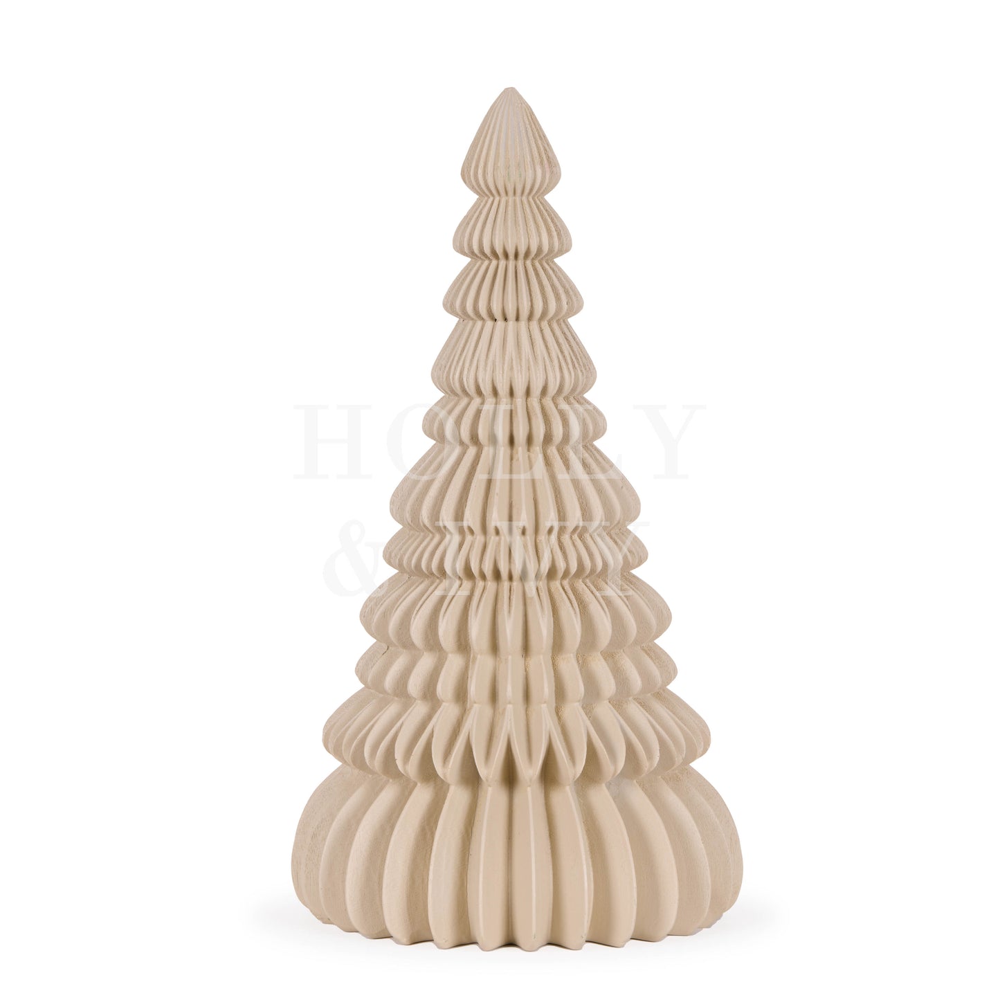 43 Cm Taupe Resin Honeycomb Tree