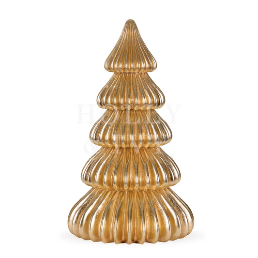 42 Cm Gold Resin Honeycomb Tree