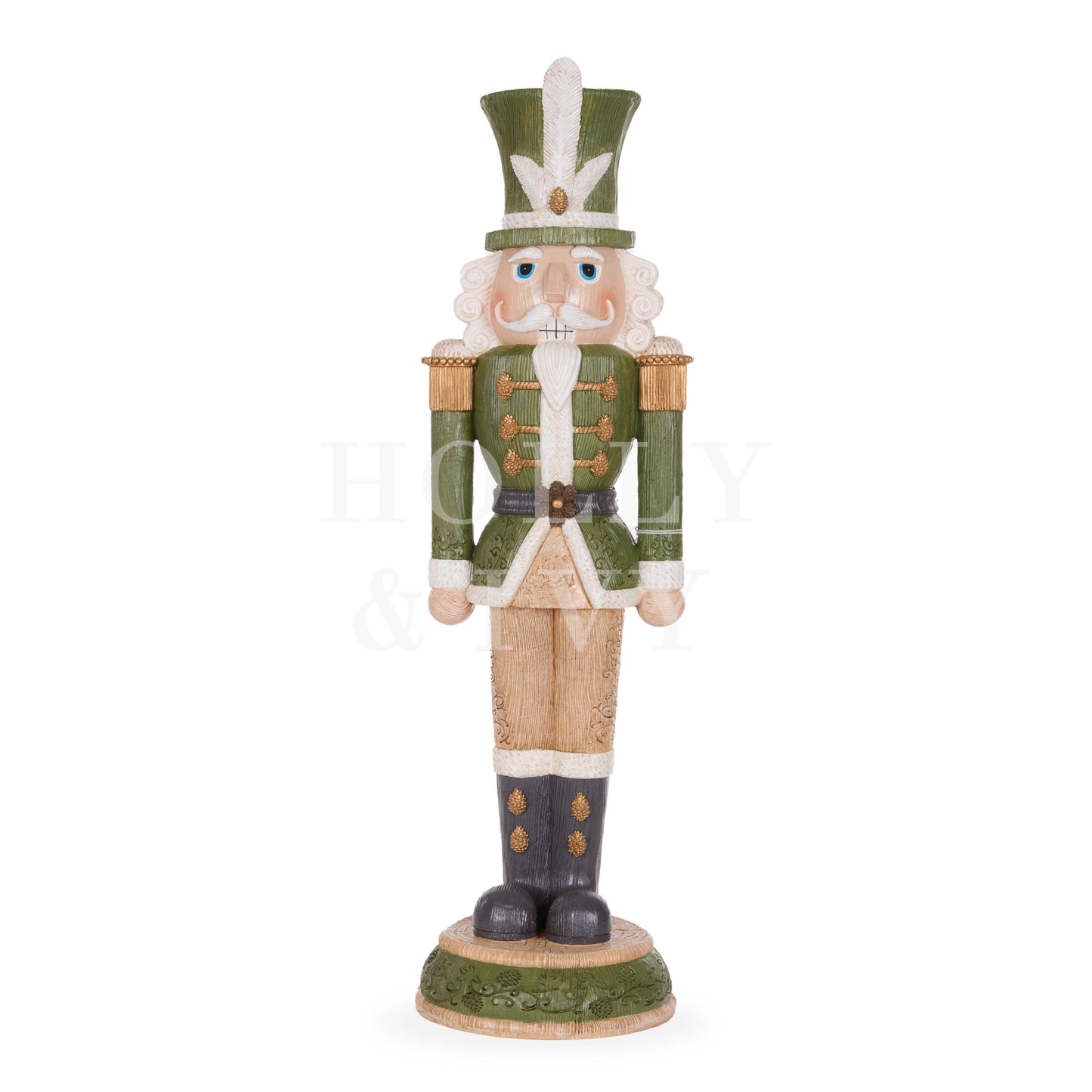 62 Cm Green Woodland Nutcracker