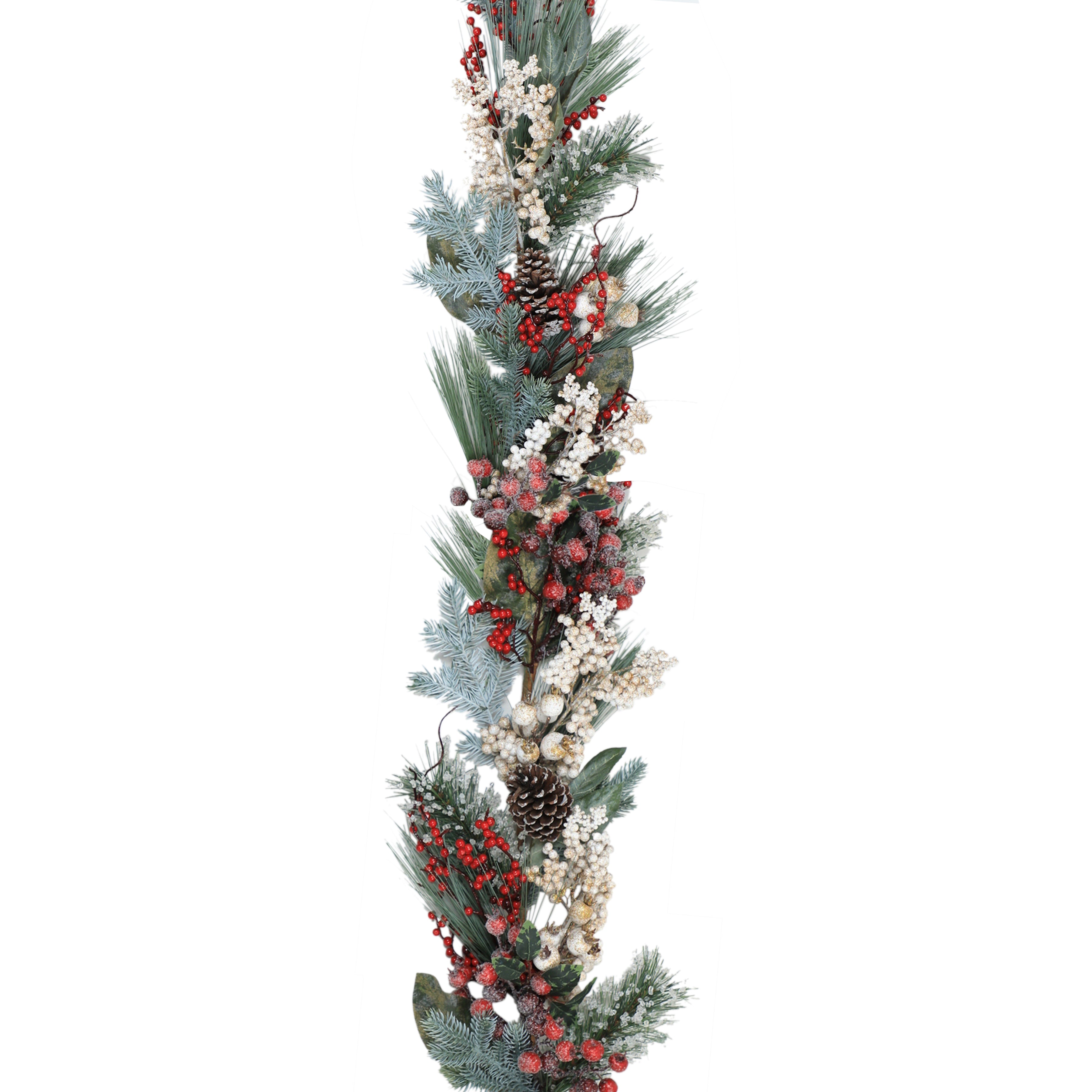 Luxe Cottage Garland – Holly & Ivy