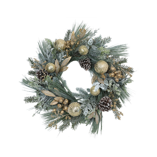 Luxe Winter Spruce Wreath