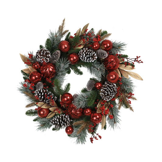 Luxe Winter Bauble Wreath