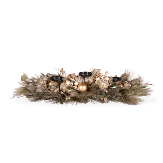 Luxe Champagne Bauble Centrepiece