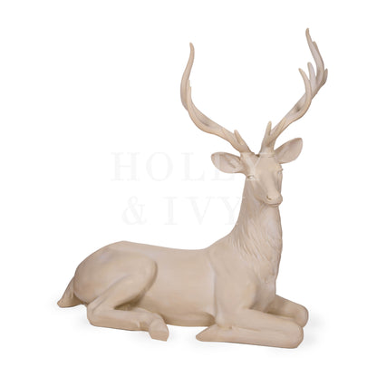 126 Cm Natural Lying Reindeer
