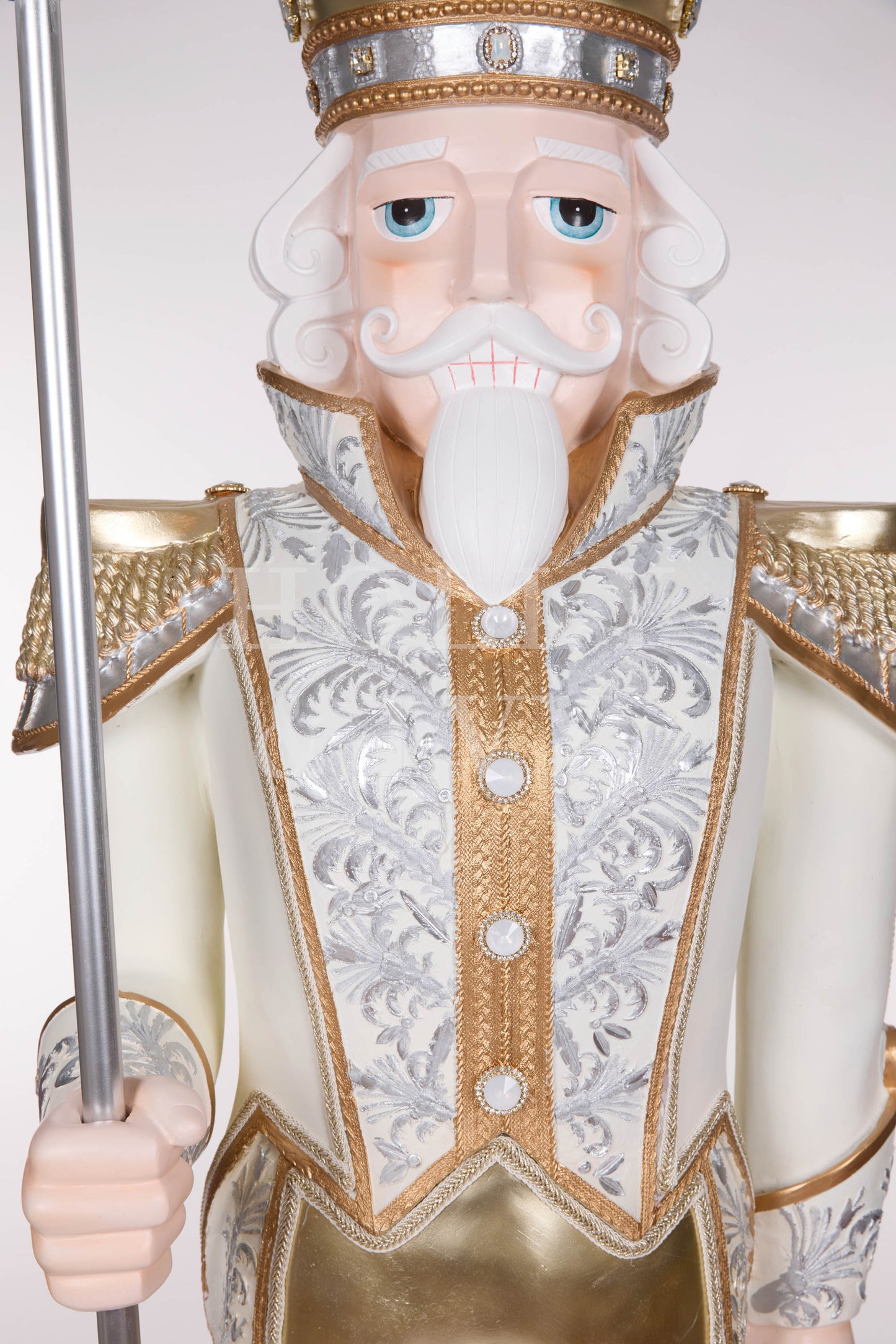 180 Cm Elaborate Champagne Soldier On Base