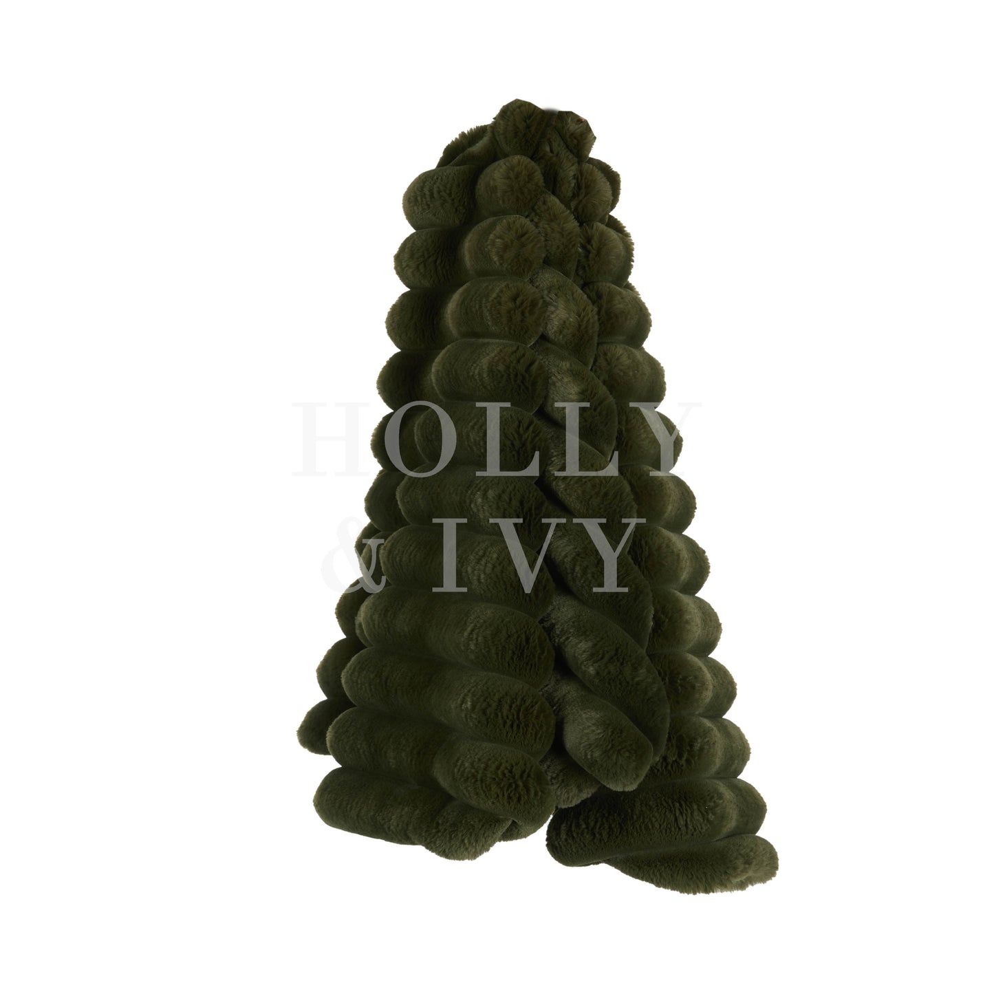 Olive Fur Tree Skirt