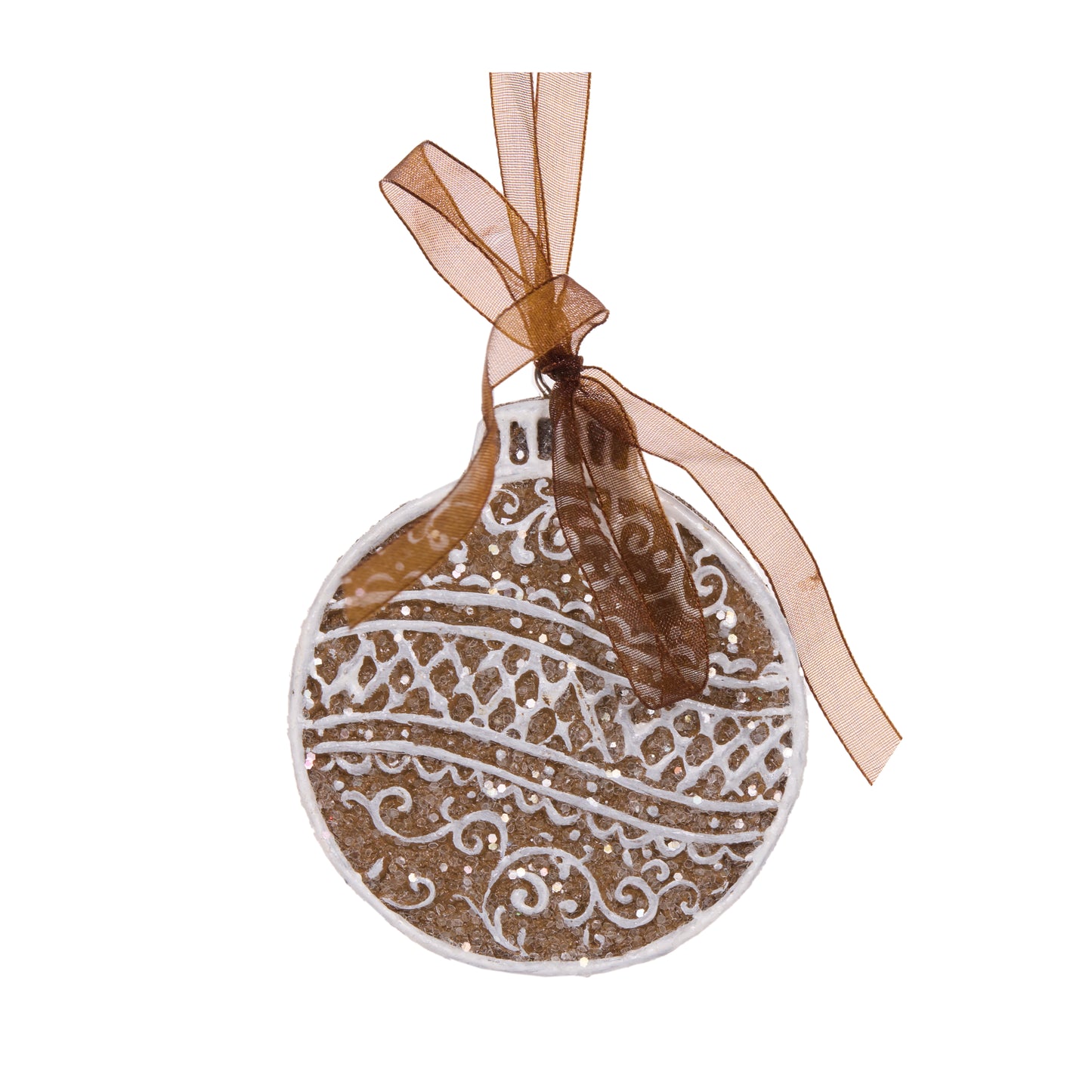 Piped Gingerbread Bauble Hanging