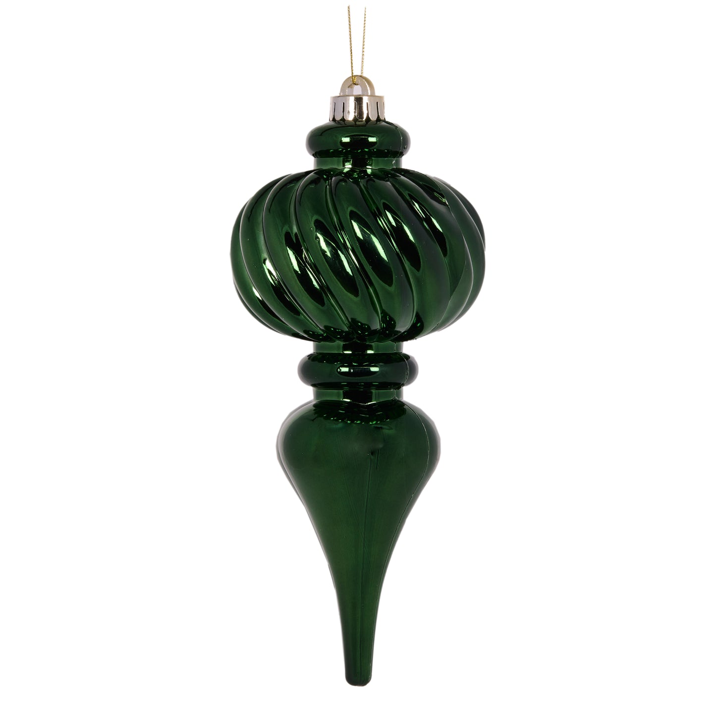 Dark Green Mercury Orb Finial