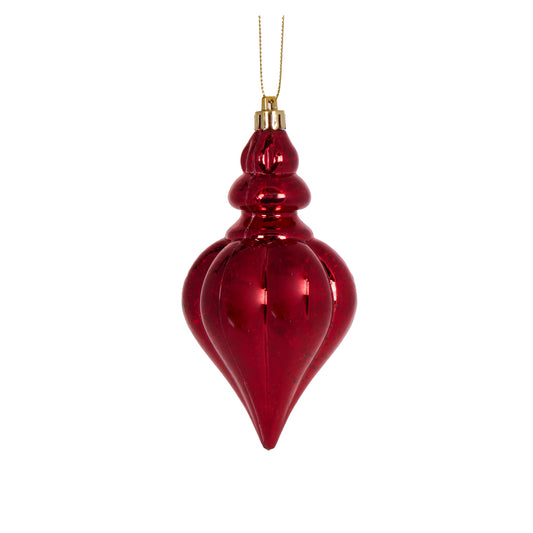 Red Mercury Heart Finial