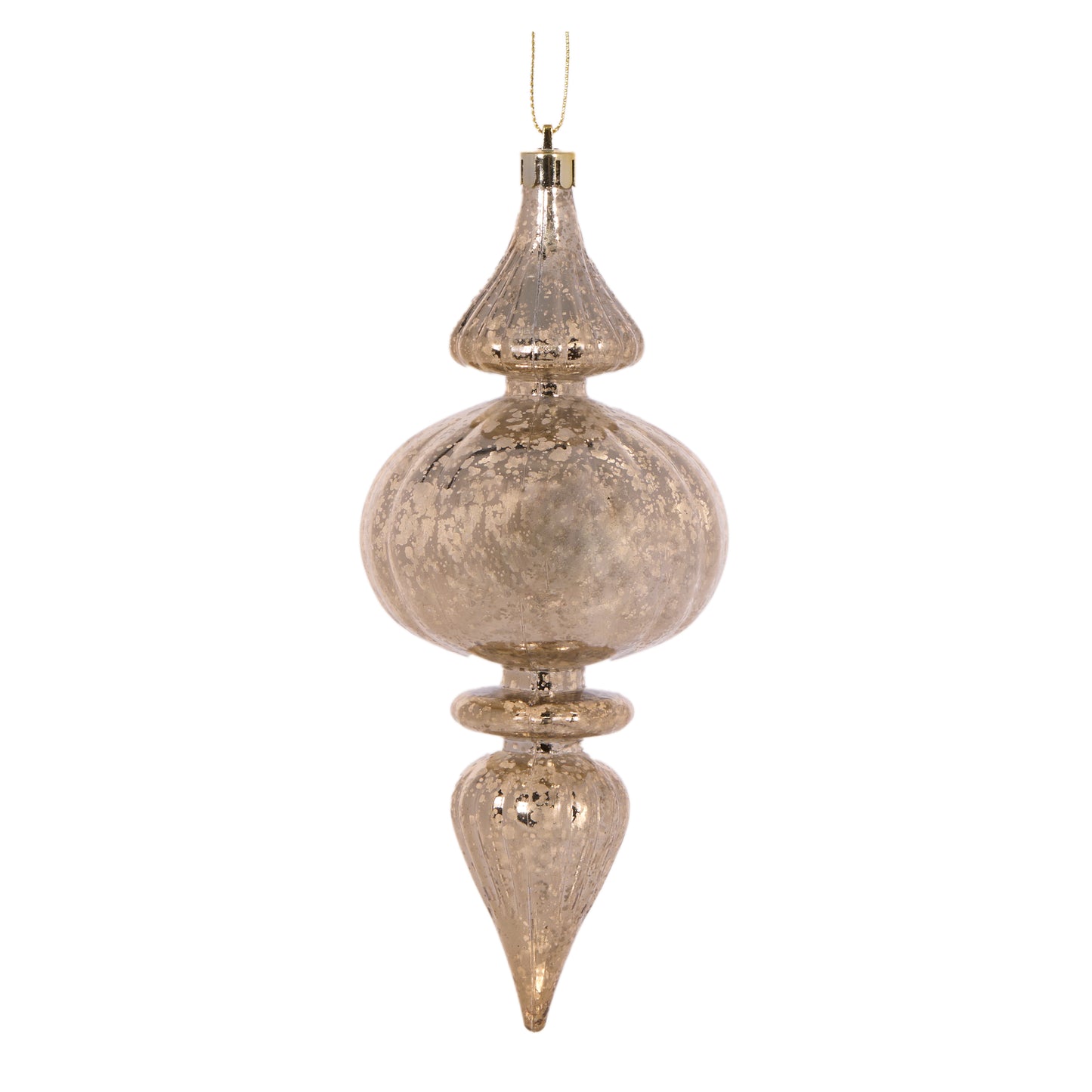 Champagne Mercury Bubble Finial