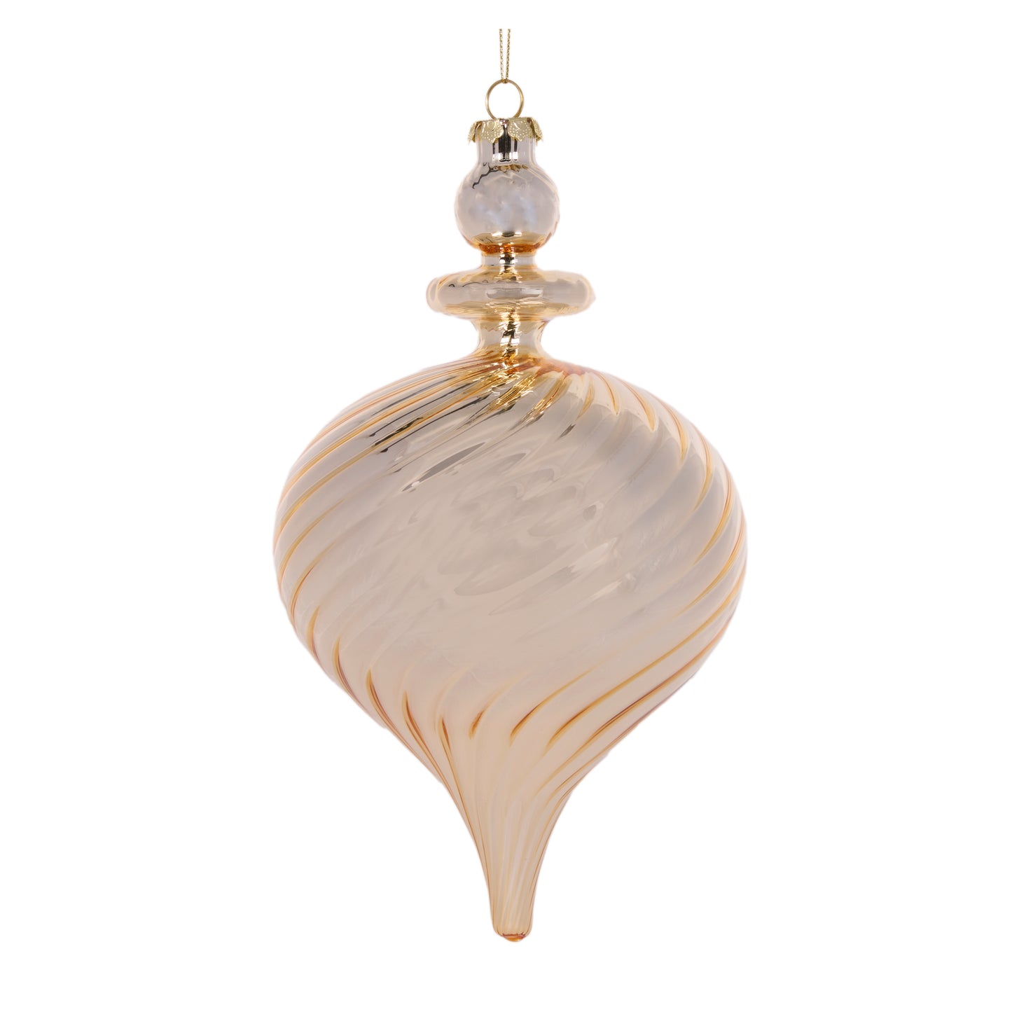 Champagne Glass Ace Finial