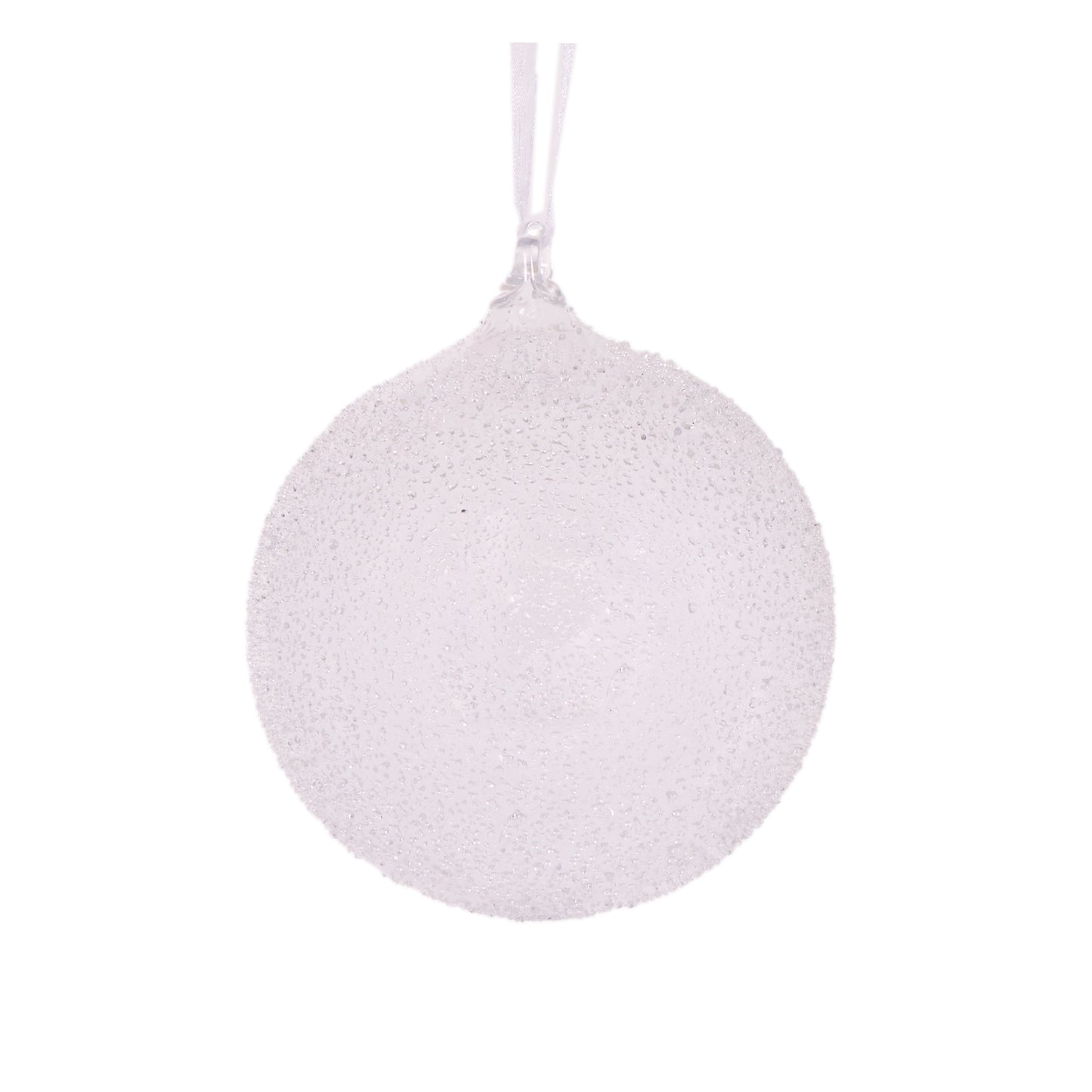 Clear Bubbles Bauble