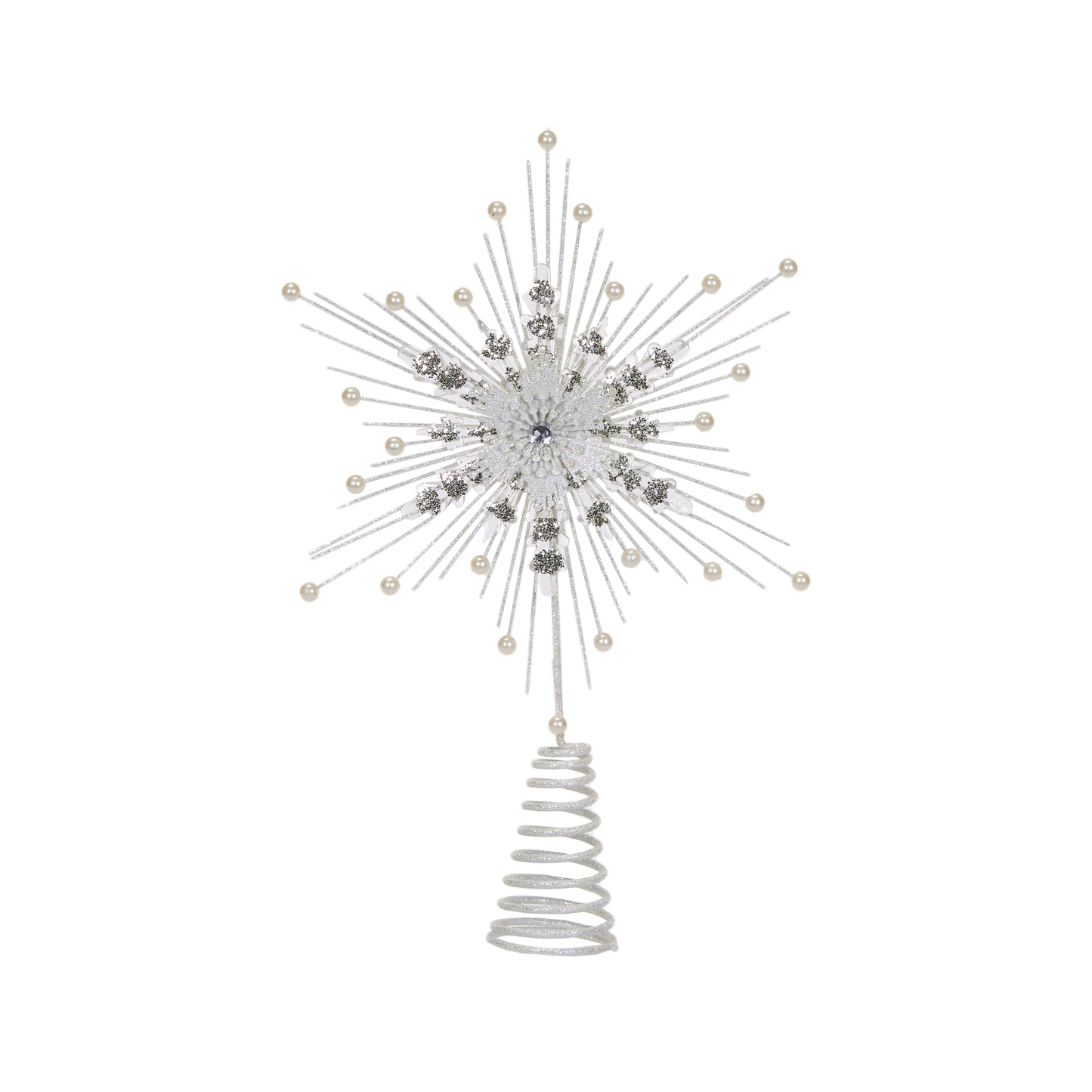 Intricate Snowflake Tree Topper