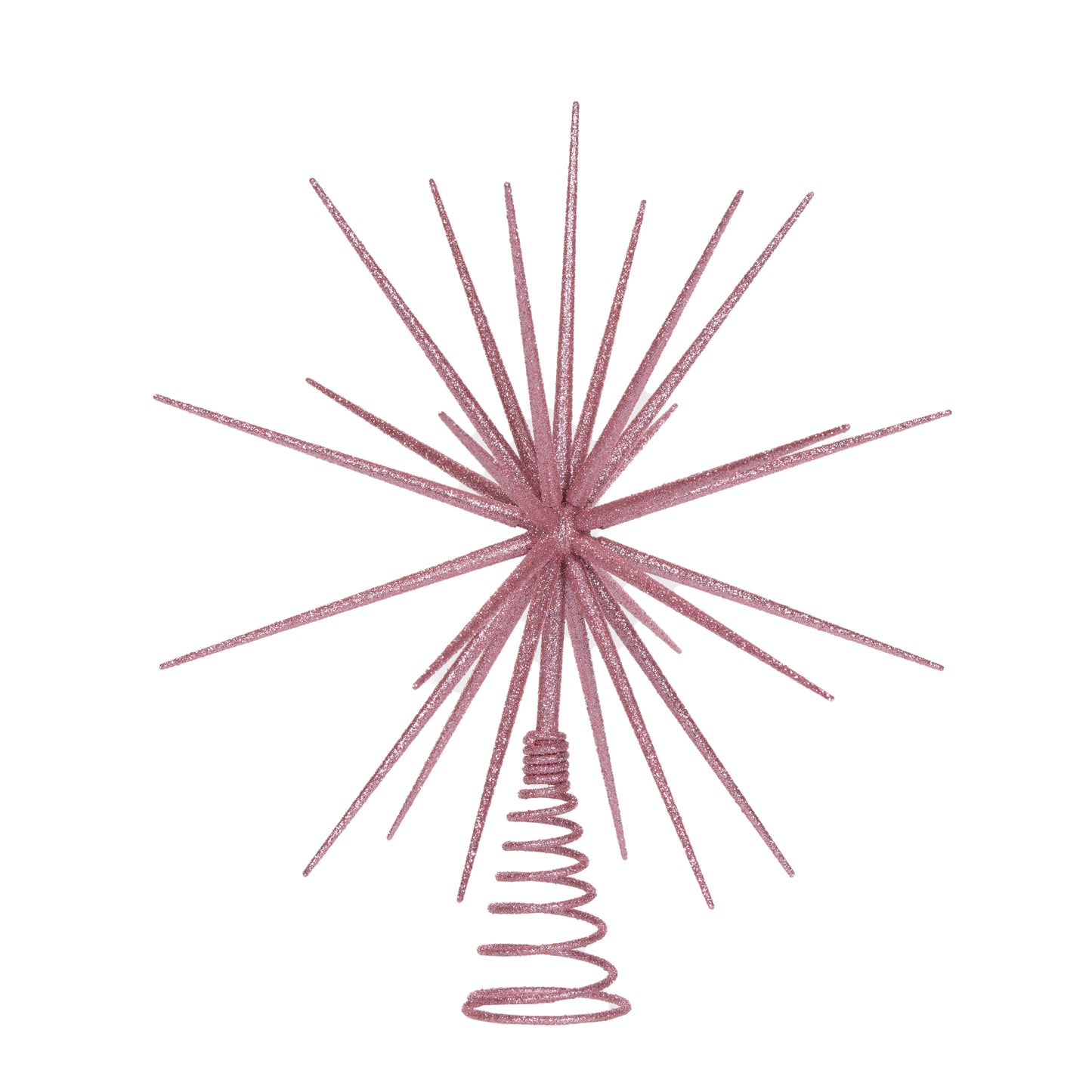 3D Starburst Tree Topper Pink