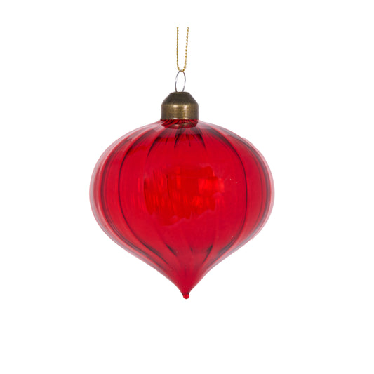 Antique Red Onion Bauble