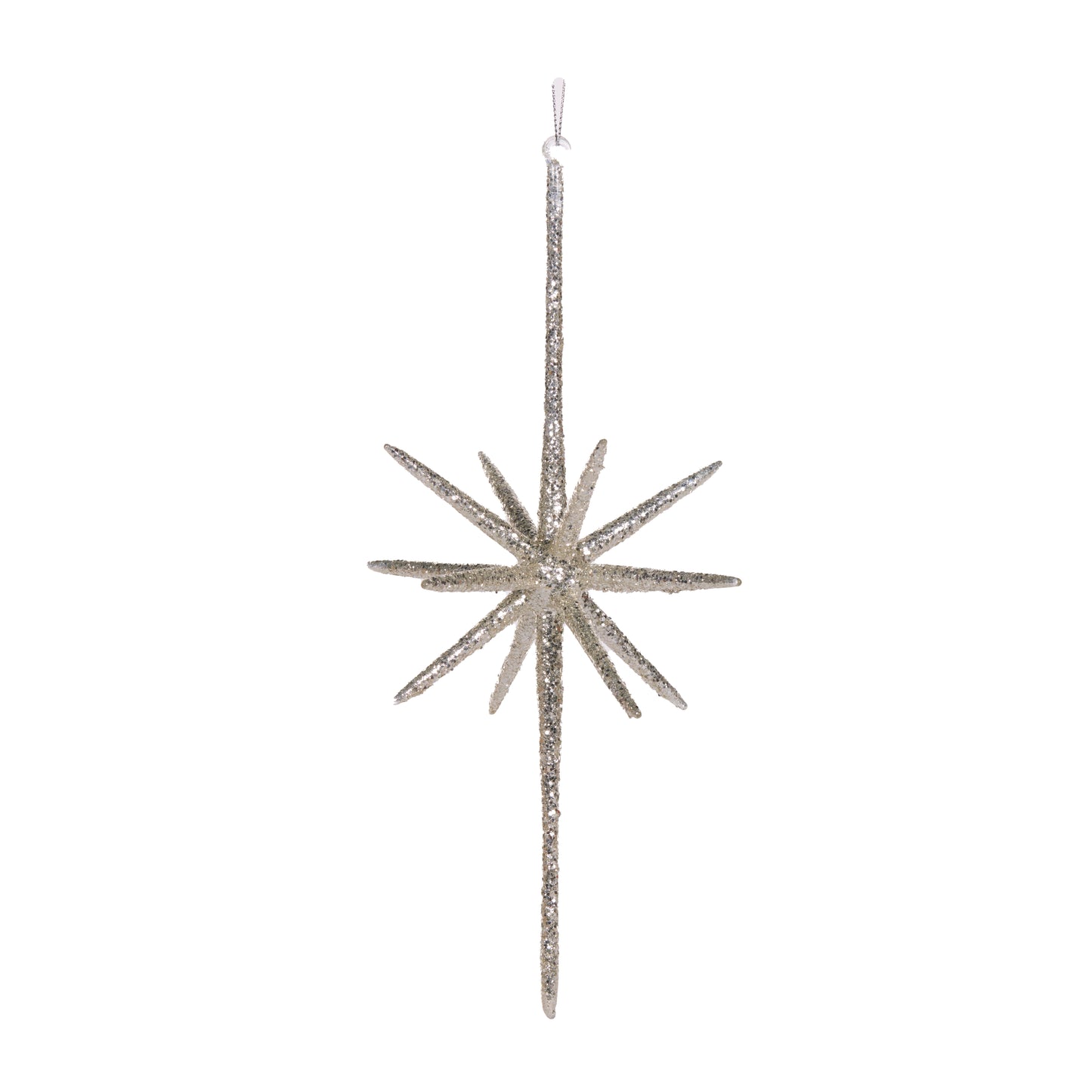 28Cm Luxe Silver Starburst