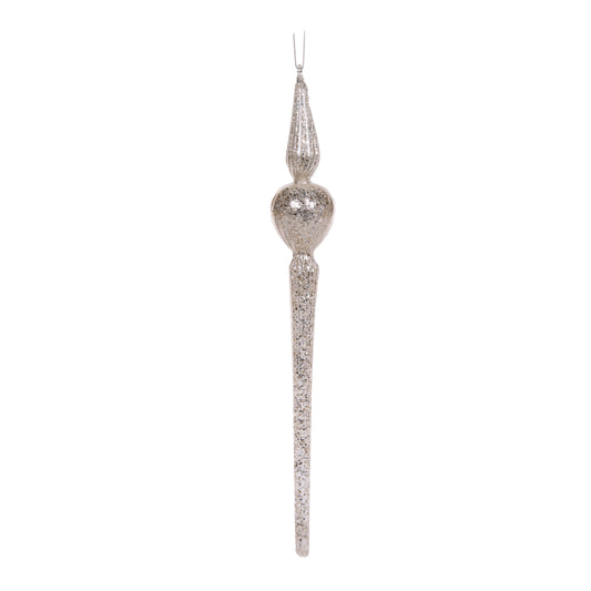 Exquisite Silver Finial Hanging