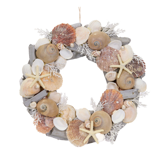 Coastal Starfish Wreath