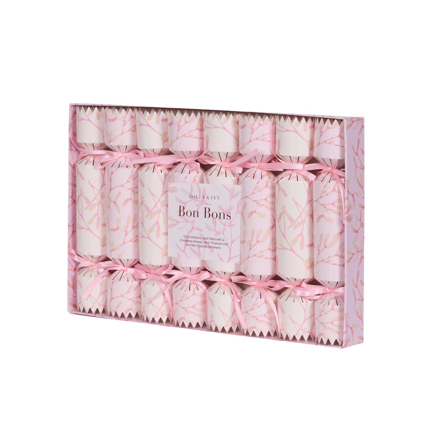 Pink Mistletoe Bon Bons 8 Pk