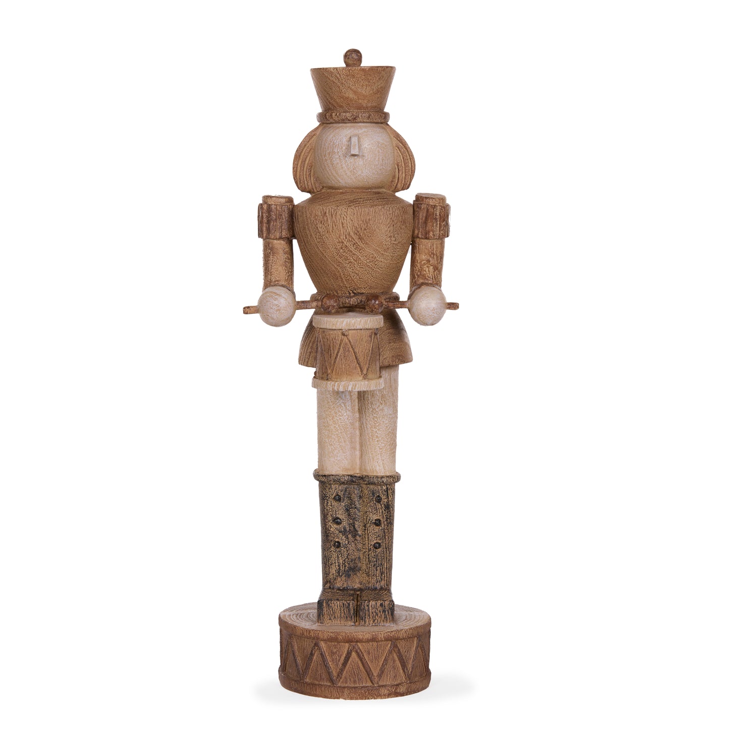 Woodgrain Nutcracker With Drum