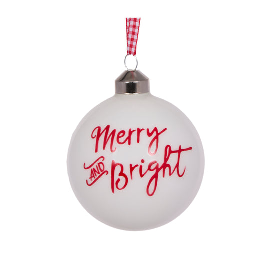 Merry & Bright Bauble