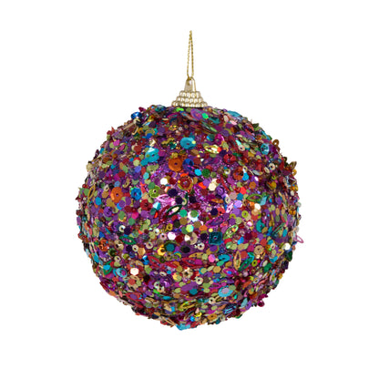 Fa La La Glitter Bauble