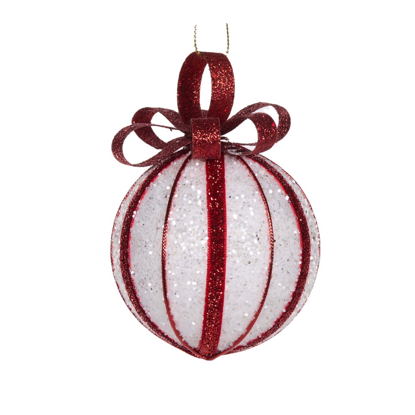 Wrapped Peppermint Bauble