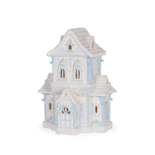 LED FROSTY BLUE MANSION