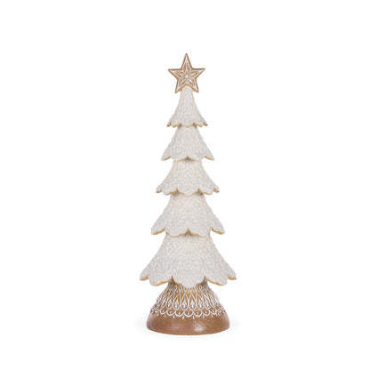 Frosted Gingerbread Tree With Star