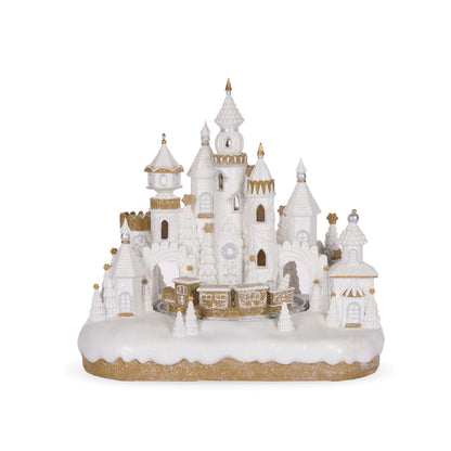 Elaborate LED Frosted Gingerbread Village