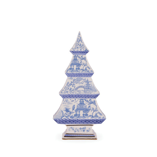 31 CM CHINOISERIE CHRISTMAS TREE