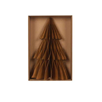 Tan Short Table Top Paper Tree