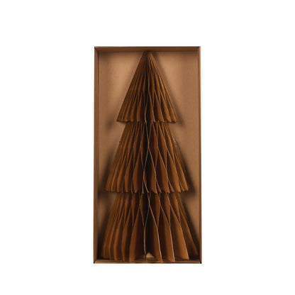 Tan Tall Table Top Paper Tree