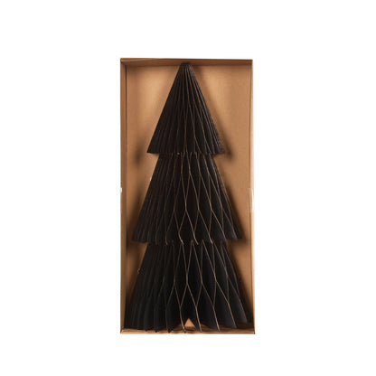 Black Tall Table Top Paper Tree