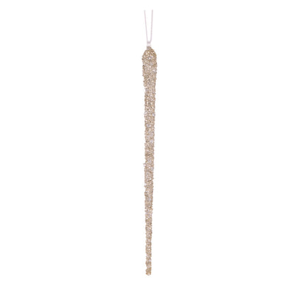 Gold Frosted Icicle