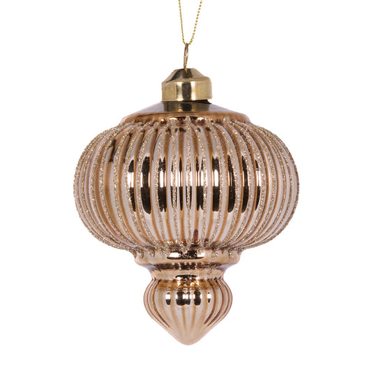 COPPER MERCURY DROP BAUBLE