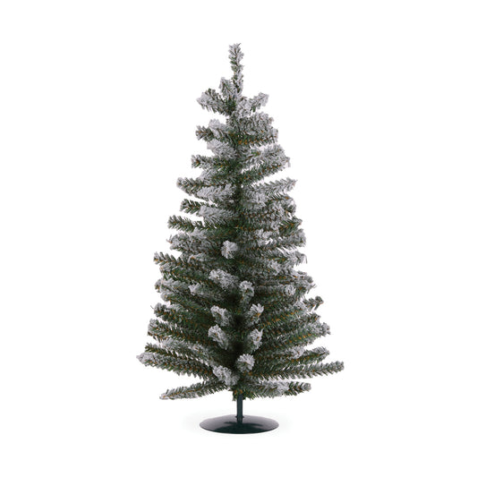 FLOCKED TABLE TOP TREE