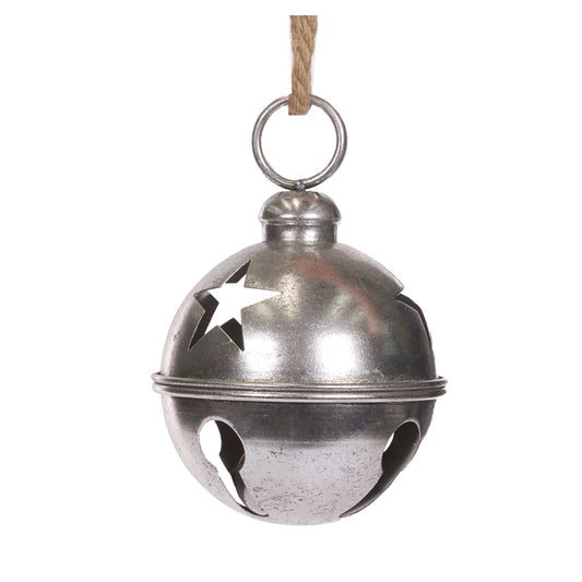 16 CM ANTIQUE SILVER BELL