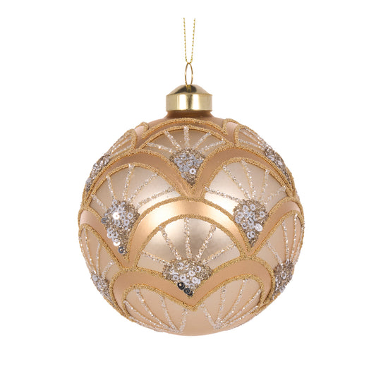 SILVER AND GOLD ARCH BAUBLE