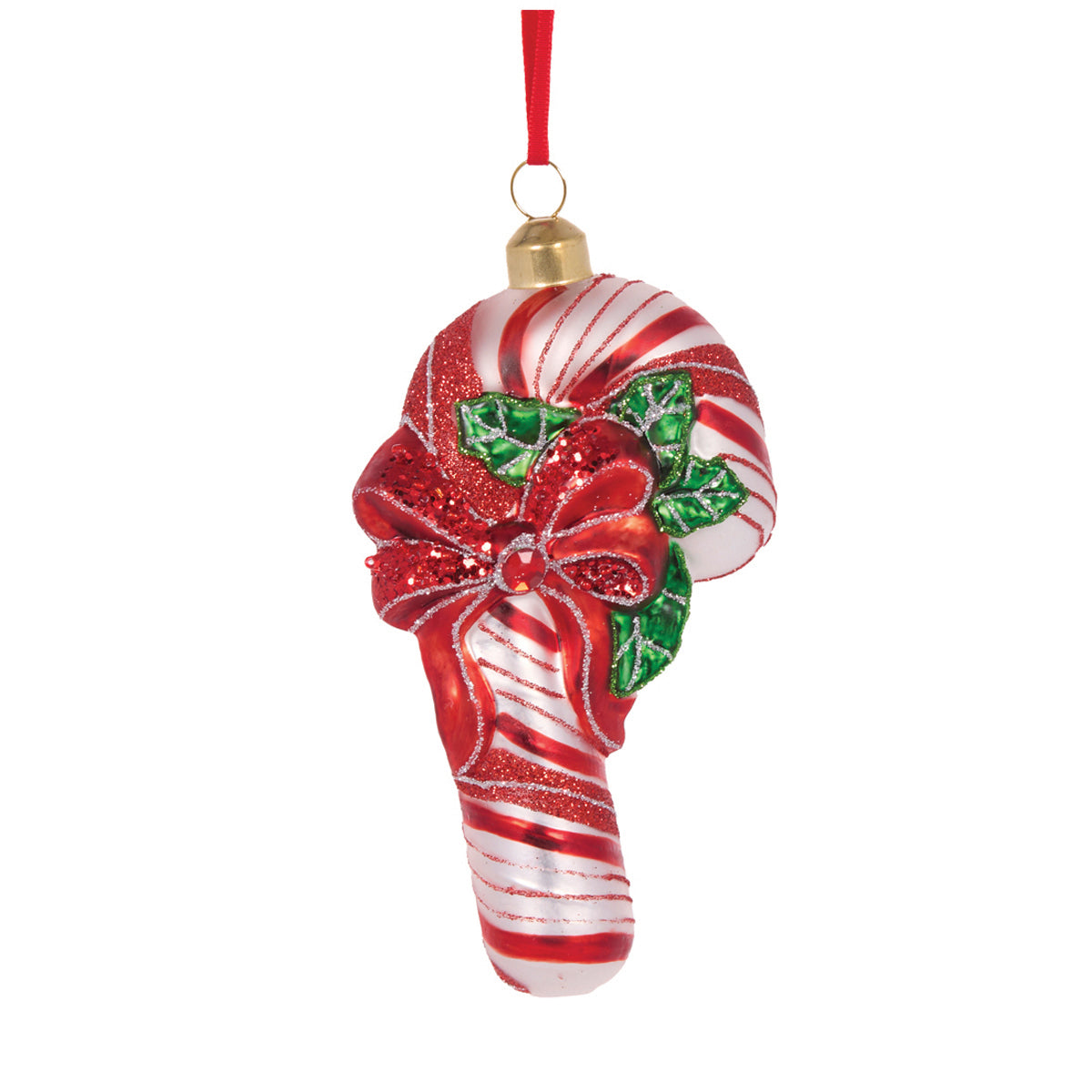 RETRO CANDY CANE ORNAMENT