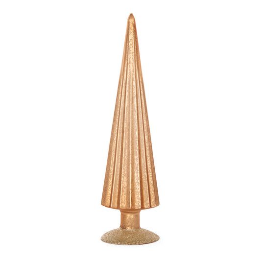 CARAMEL RIBBED TABLE TOP TREE