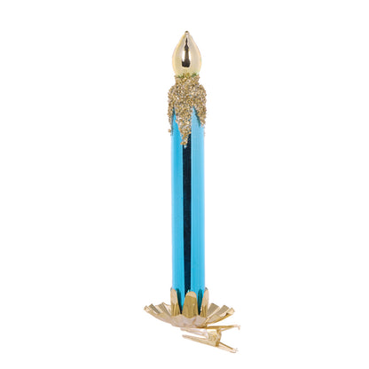 VINTAGE BLUE CLIP CANDLE