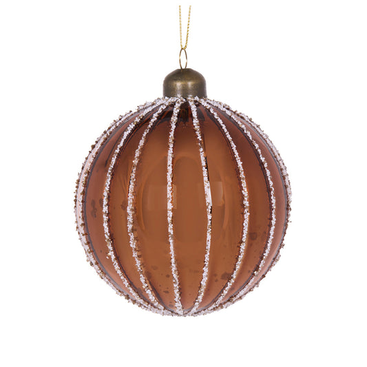HIGH SHINE COPPER BEADED BAUBLE