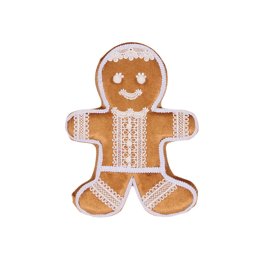 LACE GINGERBREAD BOY ORNAMENT