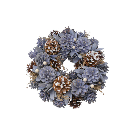 34 CM DECEMBER FROST WREATH