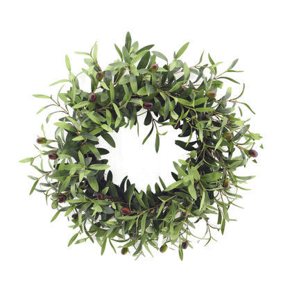 60 CM LUXE OLIVE FOLIAGE WREATH