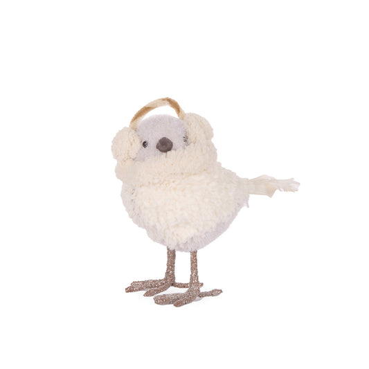 WINTER BIRD WITH EARMUFFS