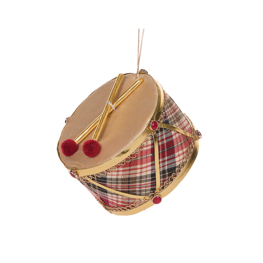 MEDIUM WINTER TARTAN DRUM